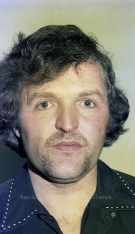 Jean-Guy Perron, membre de l’équipe de hockey Le Domtar de Lebel-sur-Quévillon