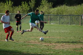 Partie de soccer à Chibougamau