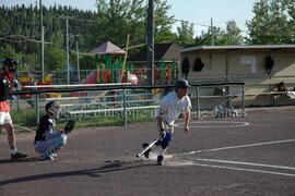 Partie de baseball à Chibougamau