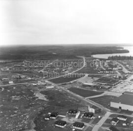 Vue aérienne du nouveau développement à Lebel-sur-Quévillon