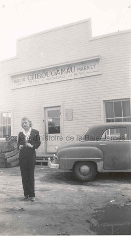 Jos Chibougaumau et sa femme Hélène Lavoie