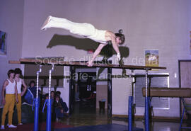 Spectacle de gymnastique prenant place à l’École Boréale