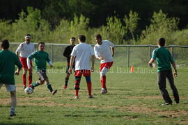 Partie de soccer à Chibougamau