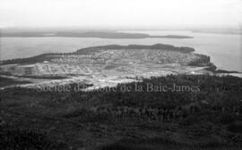 Vue aérienne de Lebel-sur-Quévillon