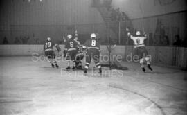 Partie de hockey des Voodoos et du Domtar à Lebel-sur-Quévillon