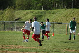 Partie de soccer à Chibougamau