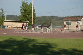 Partie de baseball à Chibougamau