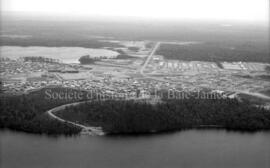 Vue aérienne de Lebel-sur-Quévillon