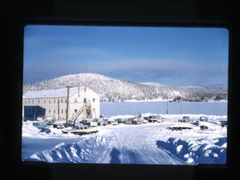 Bureau de la mine Campbell l’hiver