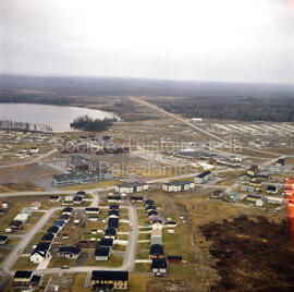 Vue aérienne de Lebel-sur-Quévillon